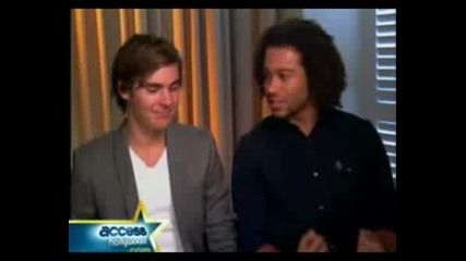Access Hollywood Interview With Zac Efron And Corbin Bleu