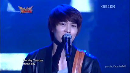 (hd) Cn Blue - Hey you ~ Music Bank in Hong Kong (06.07.2012)