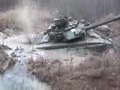як руски танк в здрава руска кал