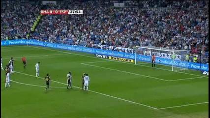 Real Madrid 1 - 0 Rcd Espanyol ( goal Cristiano Ronaldo ) 