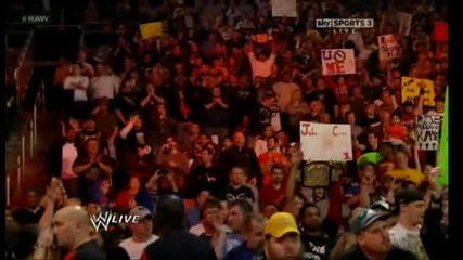Wwe Raw 30.01.12 Джон сина пребива Кейн
