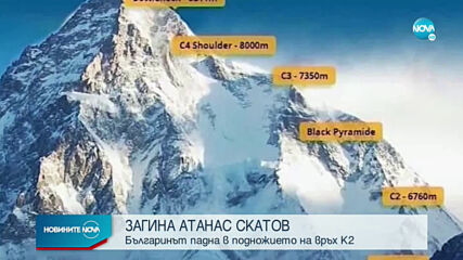 ТРАГЕДИЯ: Атанас Скатов загина при опит да изкачи К2