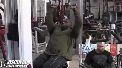 Johnnie And Branch Delt Workout - Raw Training Footage - 3 Weeks Out Form Arnold Classic 2013