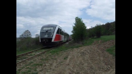 на влизане към гара Панагюрище 
