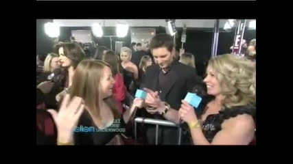 The Twilight Saga: New Moon Premier: Интервю с Nikki Reed, Robert Pattinson, Taylor Lautner и други 