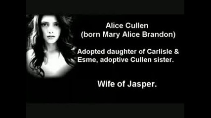 Jasper Hale & Alice - Twilight - Let It Be Me - Ray La Montagne