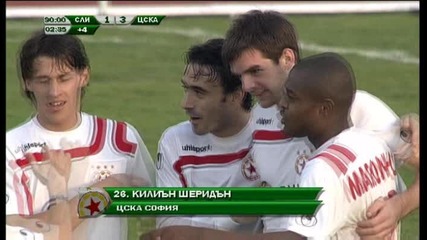 Цска обърна Сливен - 1:3 - Купа на България 20.11.2010 