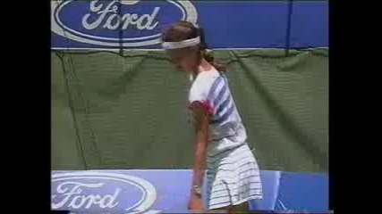 Steffi Graf vs Maryjoe Fernandez 1990 Australian Open part 5