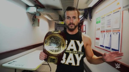 Adam Cole has a message for Wolfgang before tonight's battle in London