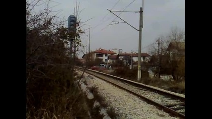 desiro от Горна баня по време на стачка