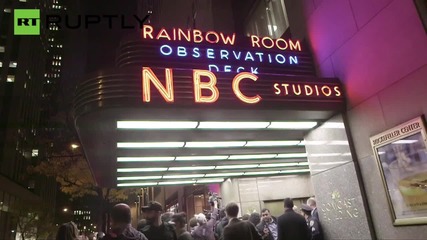 Protesters Demand NBC's Saturday Night Live 'Dump Trump'