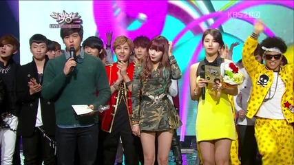 (hd) Today's Winner - Psy (gangnam style) ~ Music Bank (02.11.2012)