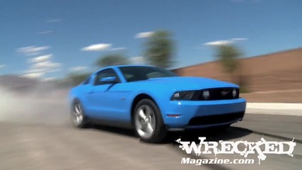 2010 Ford Mustang Burnout