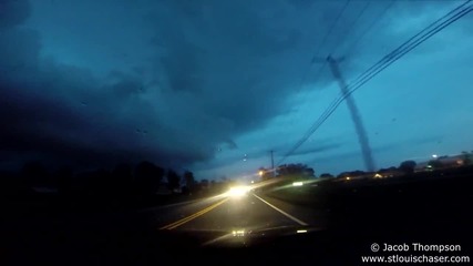 Time lapse - шофиране в Мисури 1.10.2014