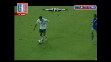 Кипър - България 2:1 Бербатов Гол