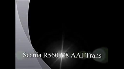 Scania R560 V8 Aai Trans interior (hd)
