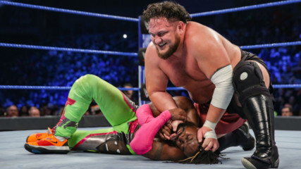Kofi Kingston vs. Samoa Joe - Gauntlet Match Part 3: SmackDown LIVE, Feb. 12, 2019