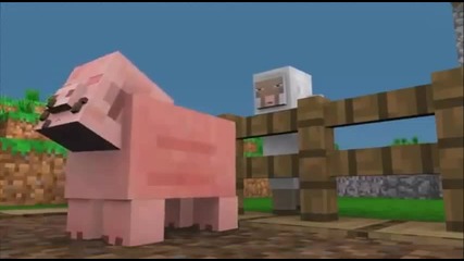 Minecraft Animation - Pig and Sheep