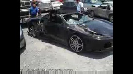 Ferrari Crash Compilation