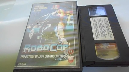Великият филм Робокоп (1987) на видео касета