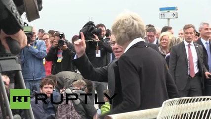 France: May & Cazenueve in Calais as migrant crisis policing deal announced