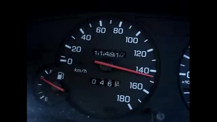Бяга Ли Тоя Nissan Skyline R33 Gts - T 0 - 200 Kmh! 