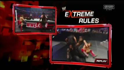 Отбор Адското Не Срещу.. Щит - Extreme Rules 2013
