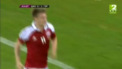 Евро 2012 - Дания 1:2 Германия - Германия потрепери, но постигна своето - Дания се сбогува с Еврото!