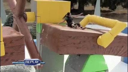 Страхотни падания в Wipeout 4 сезон Best в епизоди от 4-6