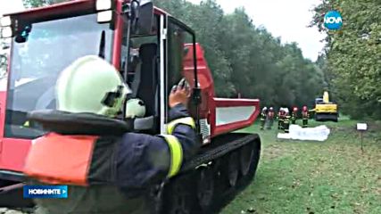 Пожарникари тренираха действия при преливане на Дунав