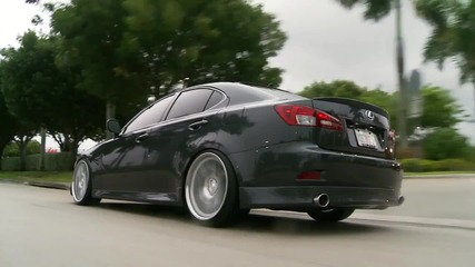 Vip Style Lexus Is250 on 20 Vossen Vvs Wheels/rims (720p) 