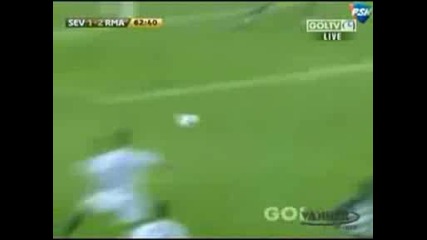 Sevilla vs Real Madrid 2 - 4 26.04.09 All Goals Highlights