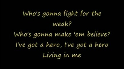 Skillet - Hero (lyrics)