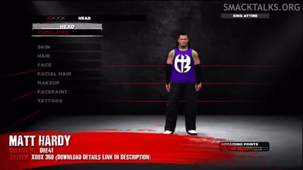 W W E '13 Matt Hardy Caw Formula By Dre41