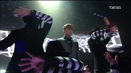 Yang Yoseob ( Beast ) - Caffeine @ Sbs Inkigayo [ 16.12. 2012 ] H D
