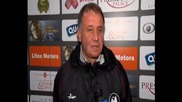 ВИДЕО: Треньорът на Пирин ГД обясни загубата от Литекс