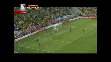 Южна Африка - Мексико 11.06.2010 първо полувреме част 5