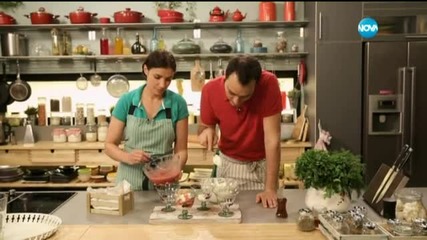 Крем от нектарини и маскарпоне - Бон апети (24.07.2015)