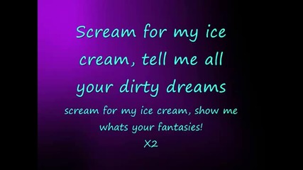 Blood on the Dance floor - Scream for my Ice Cream [lyrics]