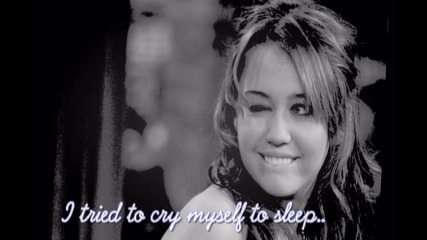 « Miley // Cause it was supposed to hurt.. »