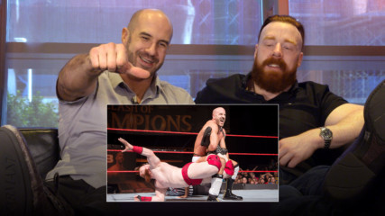 Sheamus and Cesaro rewatch the final match of their Best of Seven Series against one another from Clash of Champions 201