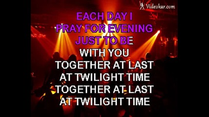 The Platters - Twilight time (karaoke)