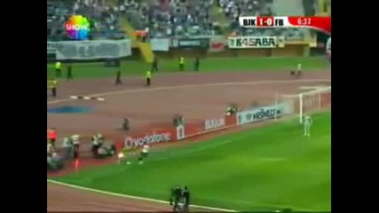 Besiktas vs Fenerbahce 1 - 0 ( Yusuf Simsek ) Fortis Turkiye Kupasi.avi