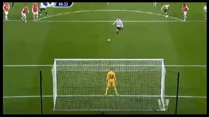 Arsenal vs Fulham 2-3 Бербатов гол от дузпа