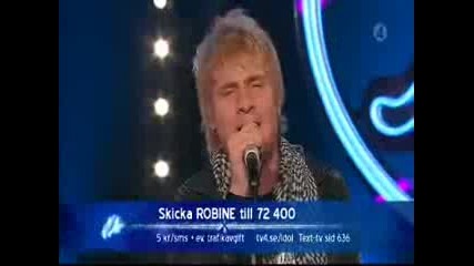 Robin Ericsson - Maybe Tomorrow - Idol 2008 Sweden