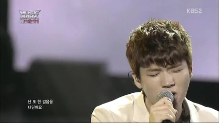 130319 Woohyun - Dreaming ( Dream High Ost ) @ Music Bank in Jakarta