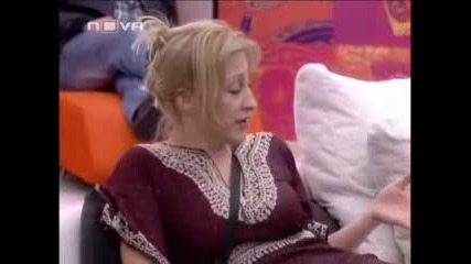 Смях ! Ива В ролята на Боряна Big Brother 06.04.10 