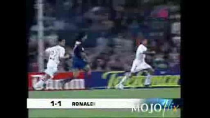 Най - добрия гол на Роналдинио в цялата му кариера