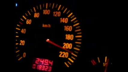 Astra G 220km/h Почти!!!.flv