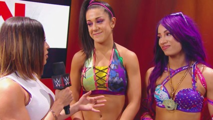 Sasha Banks and Bayley discuss their renewed friendship: Raw, July 23, 2018